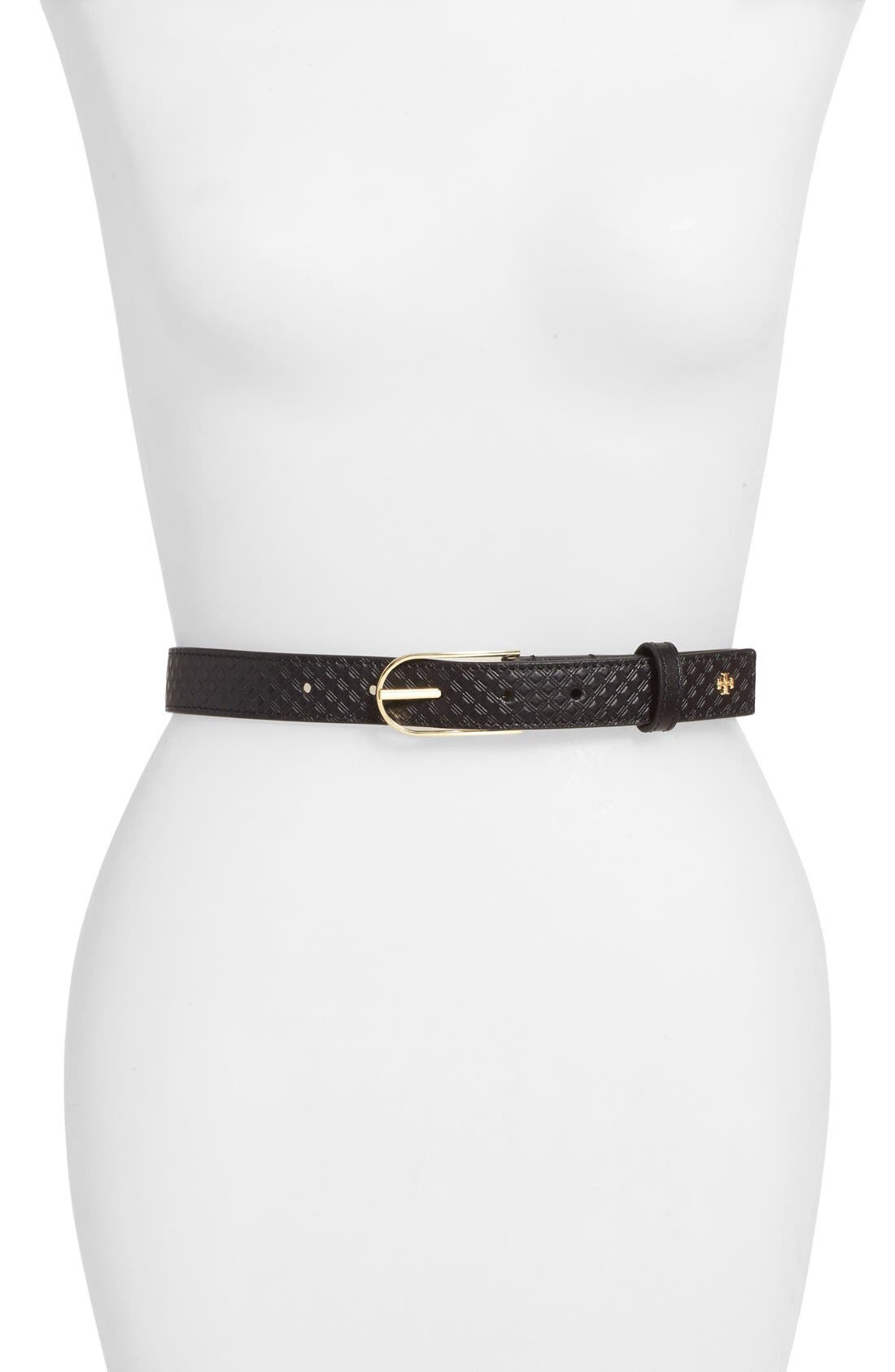 Tory Burch Leather Belt Nordstrom