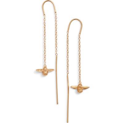 Olivia Burton Bee Chain Thread Through Earrings