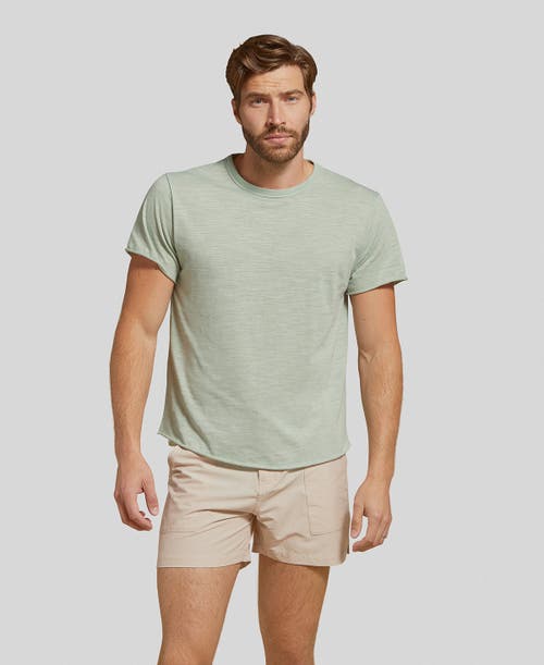 Shop Strangers Only Raw Blend T-shirt In Willow Green