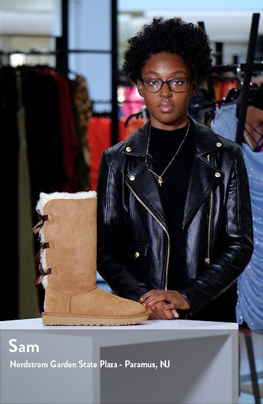 UGG Bailey Bow Tall II Black Women's Boot –