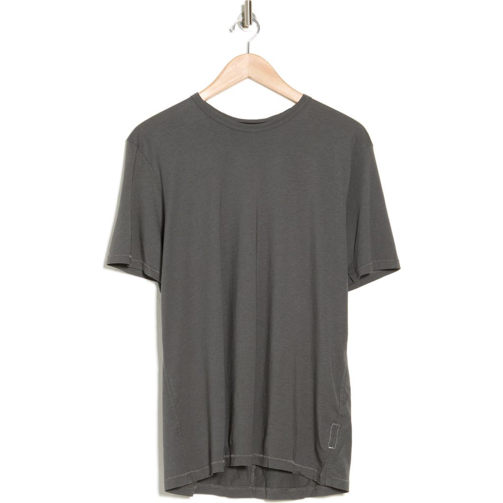 Rag & Bone Crewneck Cotton Blend T-shirt In Shadow