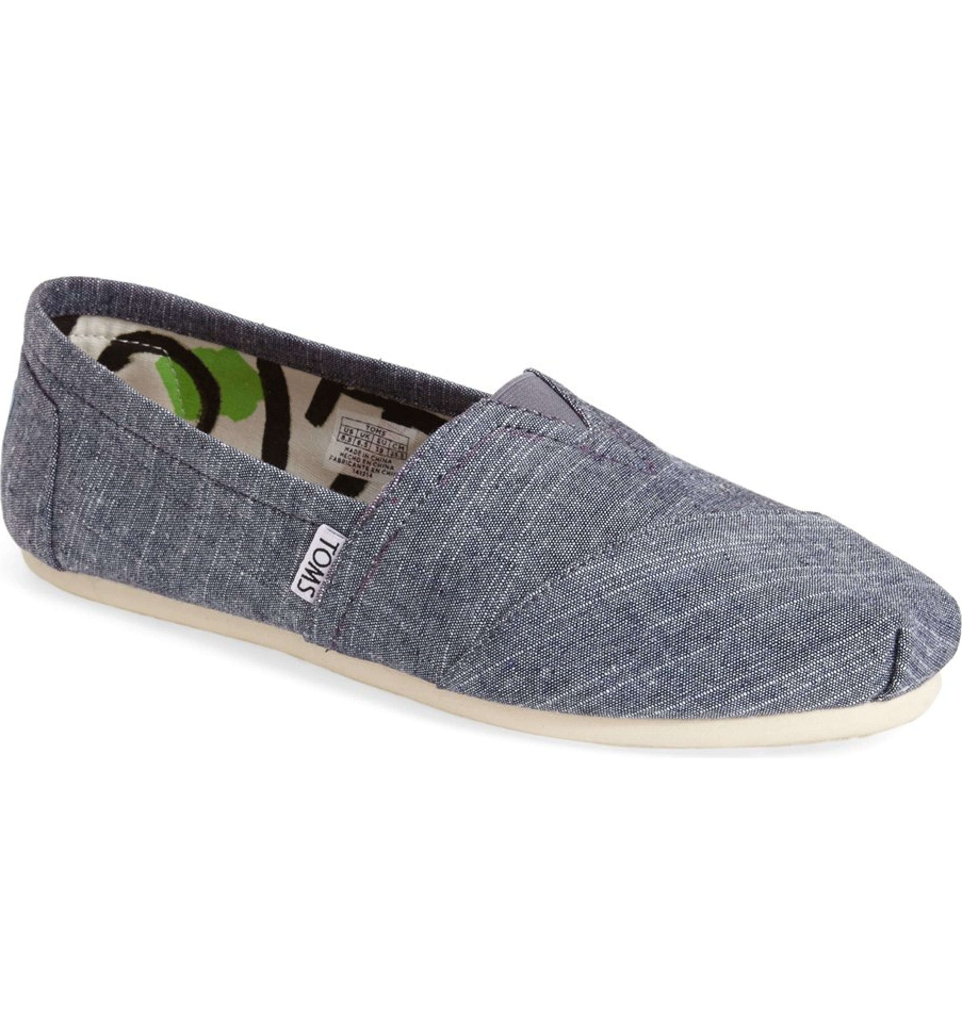 TOMS 'Classic - Chambray' Slip-On (Women) | Nordstrom