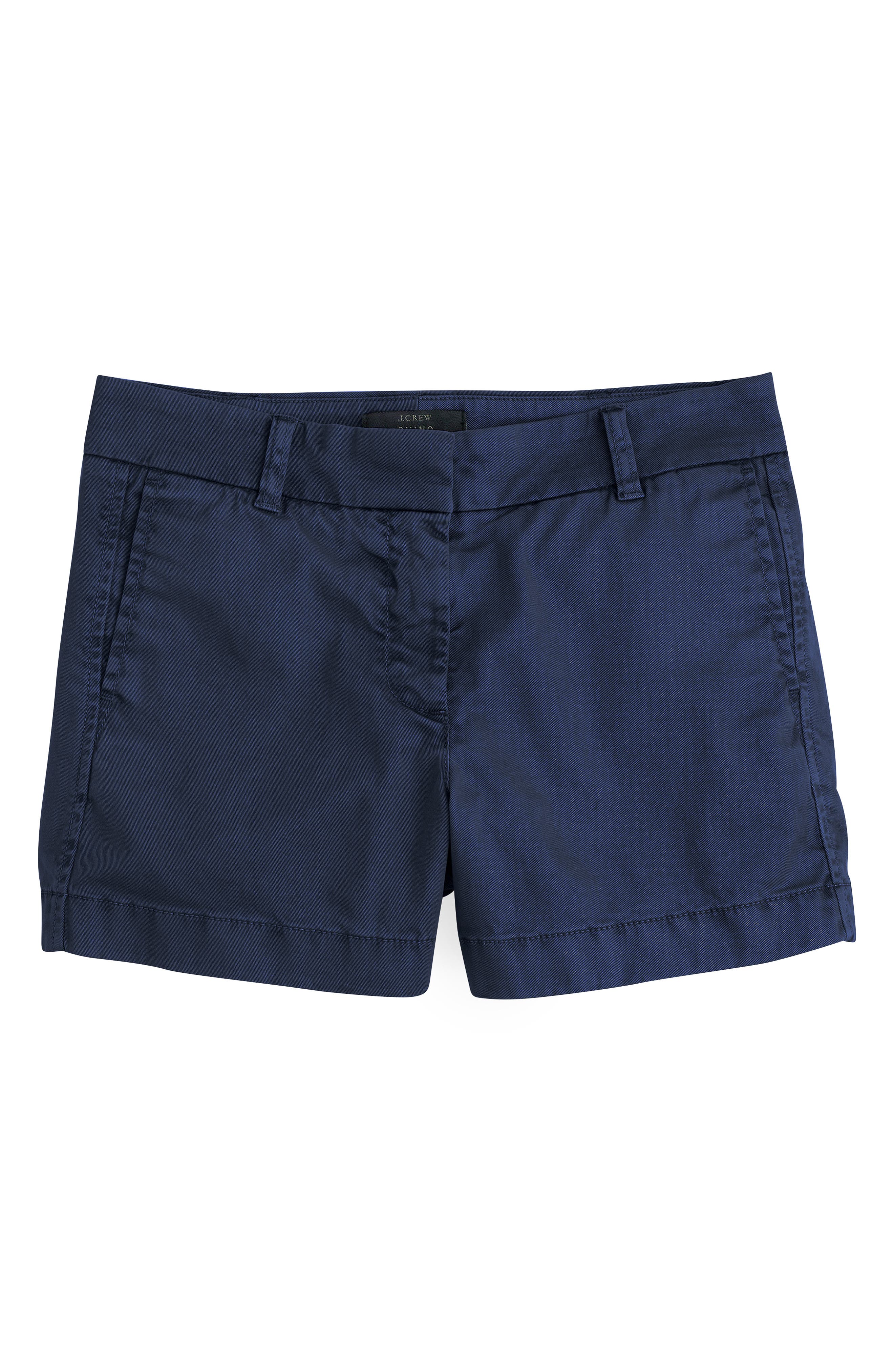 Women's J.Crew Stretch Classic Chino Shorts Women's J.Crew Stretch Classic Chino Shorts