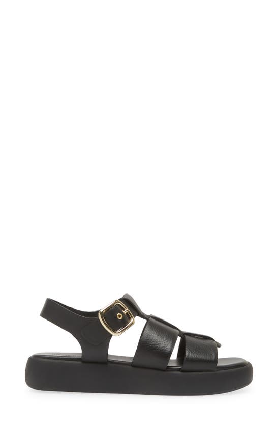 Shop Nordstrom Avea Platform Fisherman Sandal In Black