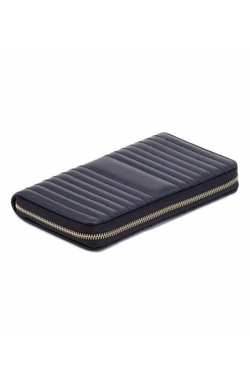 Wolf Maria Zip Jewelry Portfolio In Navy