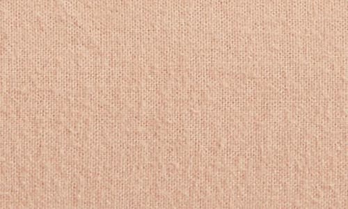 Shop Nordstrom Organic Cotton Flannel Sheet Set In Tan Natural