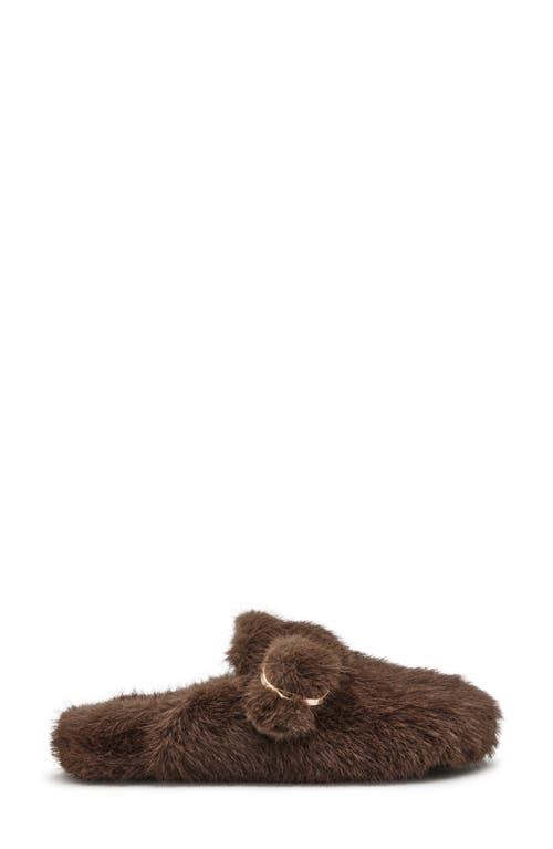 Shop Steve Madden Bohan Faux Fur Mule In Brown