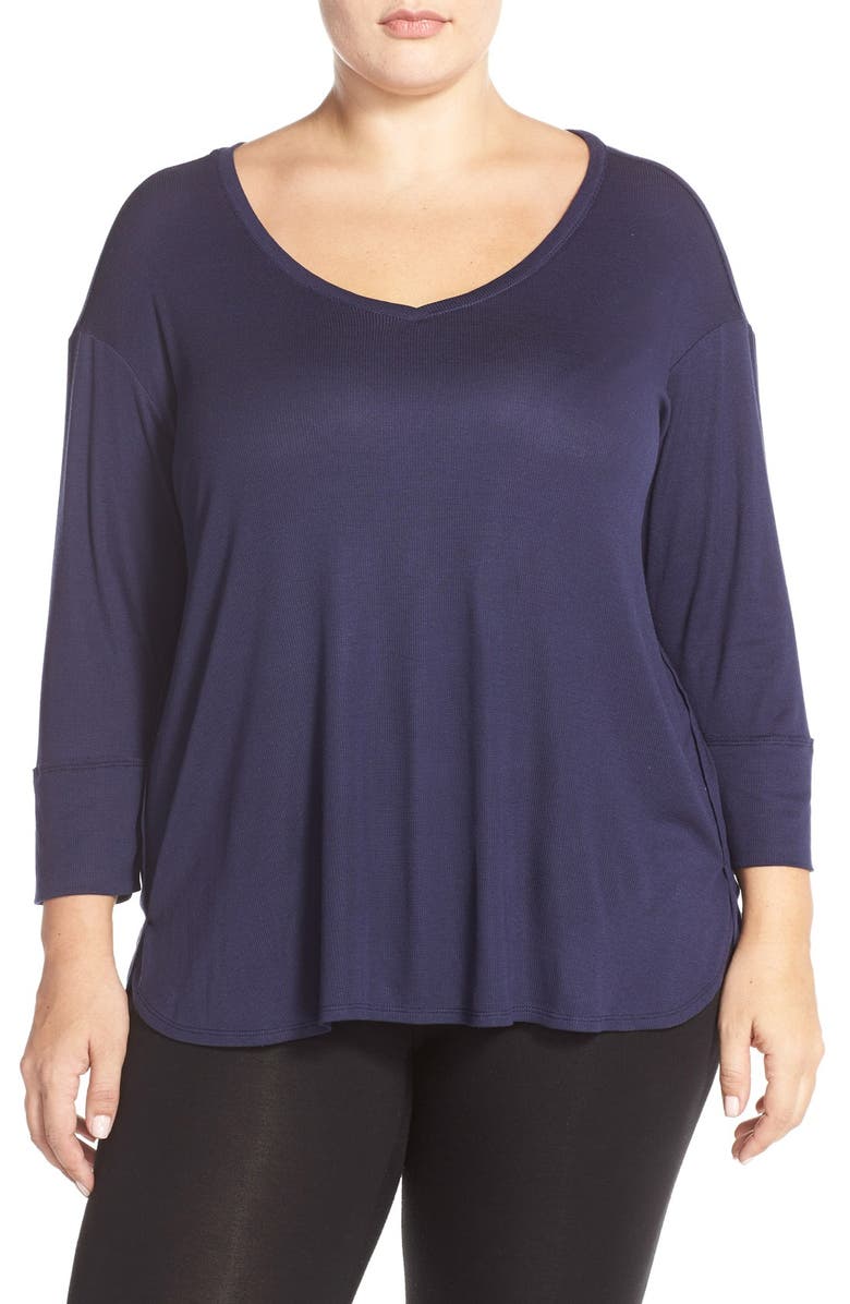 Nordstrom Lingerie Stretch Modal Lounge Tee (Plus Size) | Nordstrom