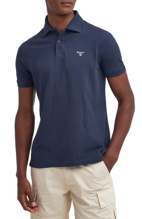 Barbour Lightweight Sports Piqué Polo Navy at Nordstrom,