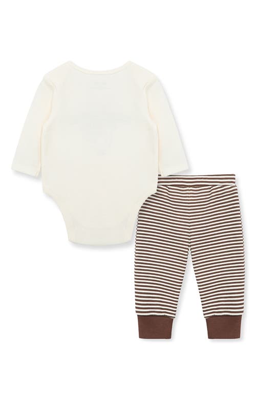 Shop Little Me Turkey Cotton Bodysuit & Leggings Set In Multi