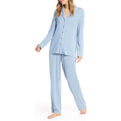 Nordstrom Lingerie Moonlight Pajamas, Blue