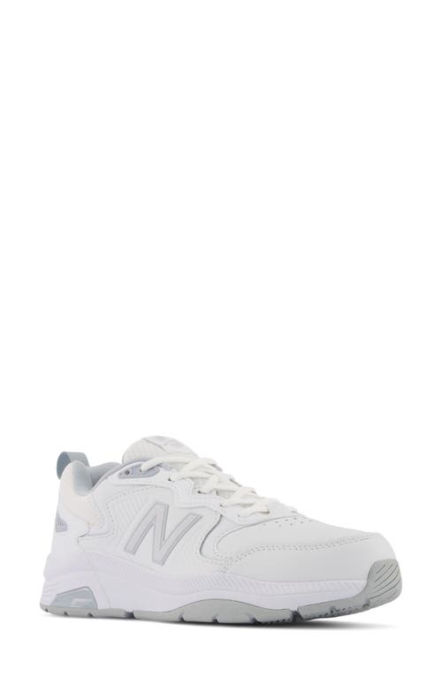 New Balance Mx 857 V3 Training Shoe In White/cyclone