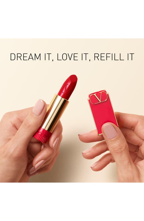 Shop Valentino Rosso  Refillable Lipstick Refill In 108a/matte