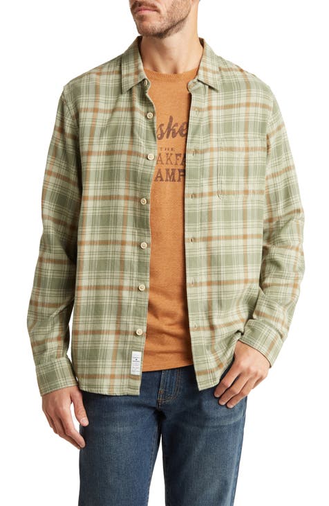 Lucky Brand Plaid Shirts for Men