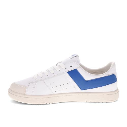 Shop Pony M-pro Low Sneakers In White/blue/off White