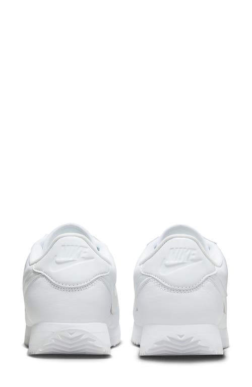 Shop Nike Cortez 23 Premium Sneaker In White/white/white