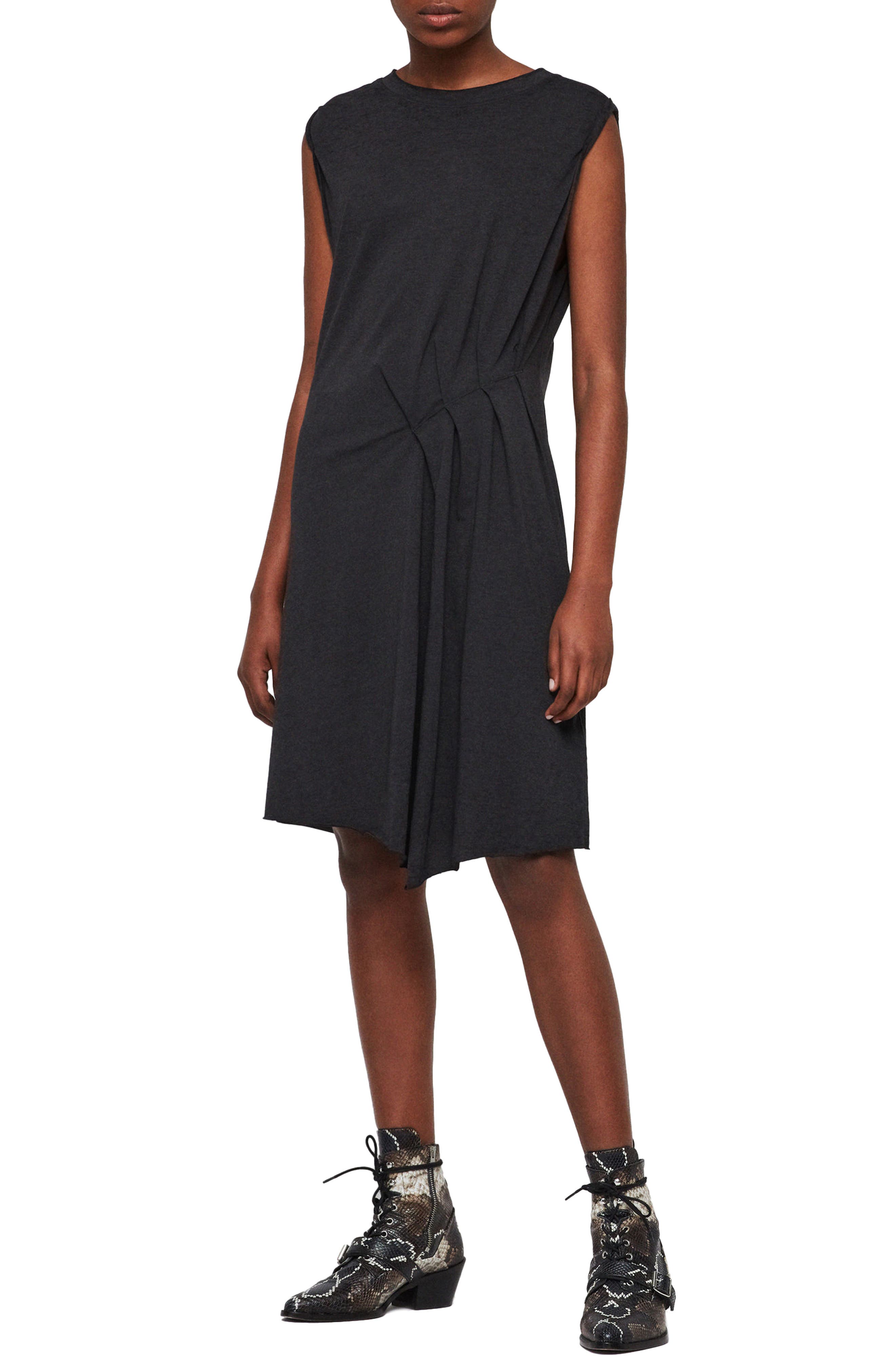 all saints asymmetrical dress