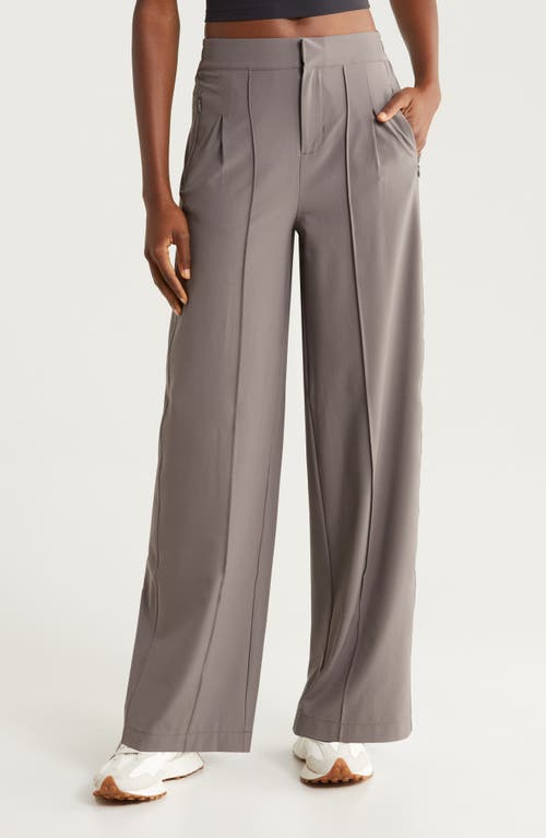 Shop Zella Impress High Waist Pants In Grey Kitten