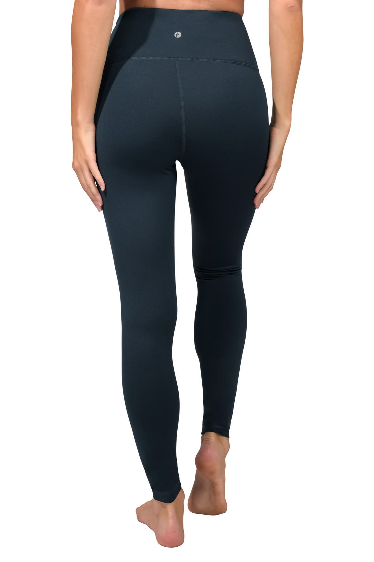 90 Degree by Reflex High Waist Fleece Lined Leggings - Yoga Pants - Tucson Teal