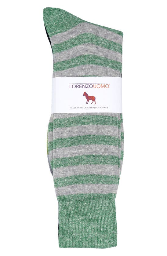 Shop Lorenzo Uomo Assorted 3-pack Socks In Navy