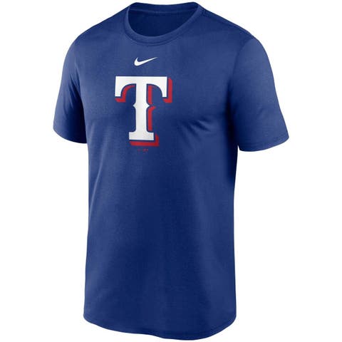 Men's Fanatics Branded Royal Texas Rangers Official Wordmark T-Shirt