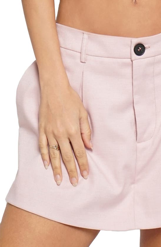 Shop Know One Cares Pleated Front Skort In Pink