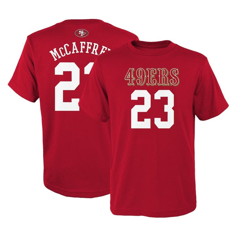 Nike Youth Christian McCaffrey San Francisco 49ers Scarlet Game Jersey