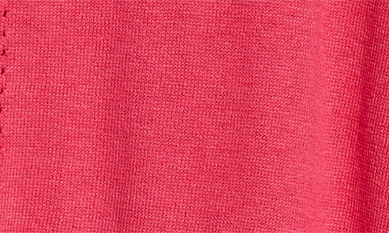 Shop Erdem Silk & Cotton Convertible Cardigan In Hot Pink