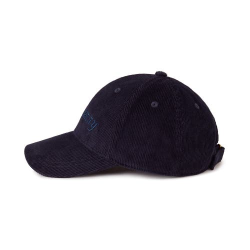 Shop Mulberry Corduroy Baseball Cap In Night Sky