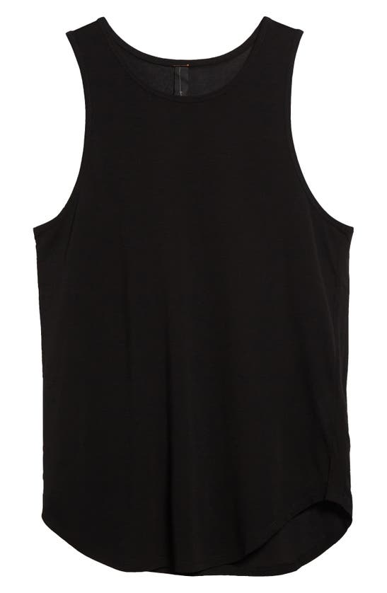 Shop Jkeefer Loose Fit Tank In Black