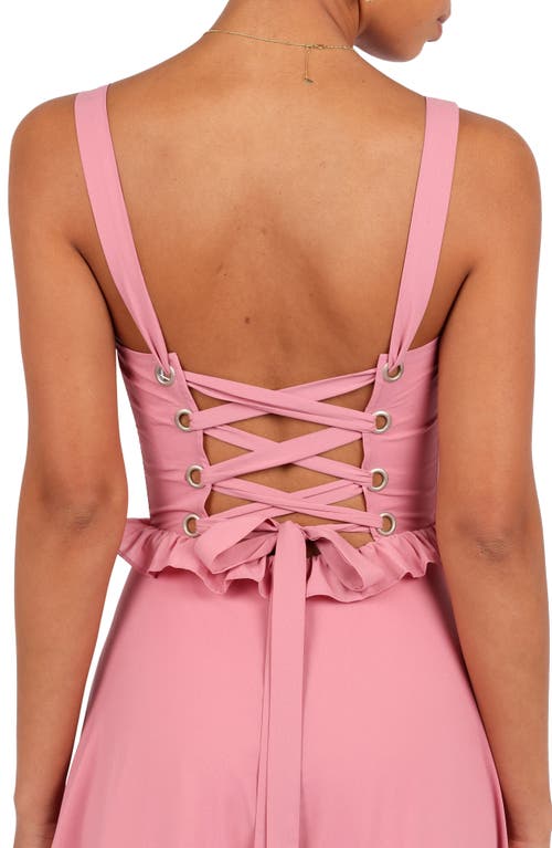 Petal And Pup Petal & Pup Lillee Ruffle Tiered Maxi Dress In Pink