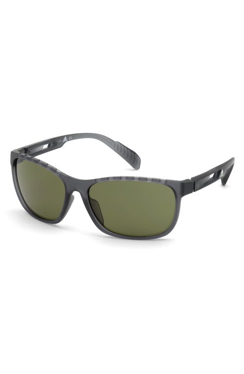 Adidas Originals Adidas Kolor Up 62mm Square Sunglasses In Green