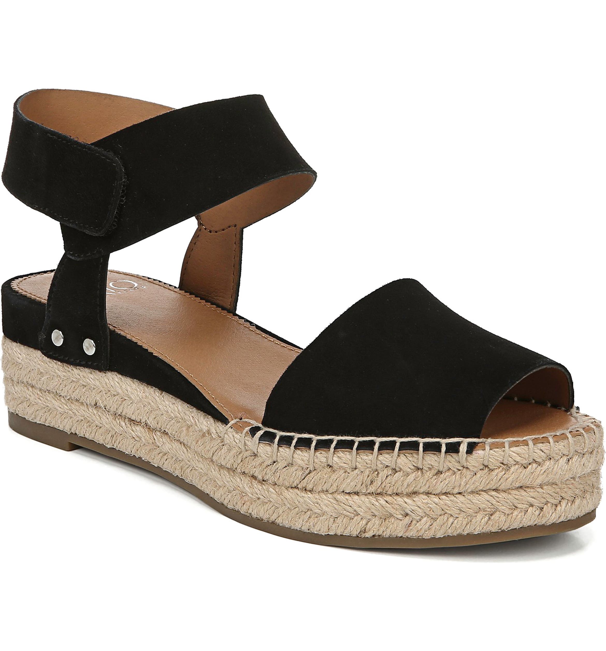 SARTO by Franco Sarto Oak Platform Wedge Espadrille (Women) | Nordstrom