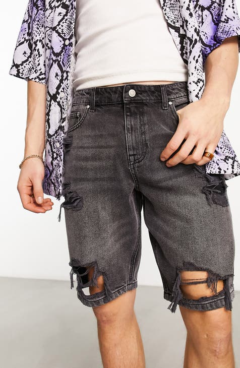 Bermuda Jeans Men Denim Shorts  Mens Shorts Casual Brand Jeans