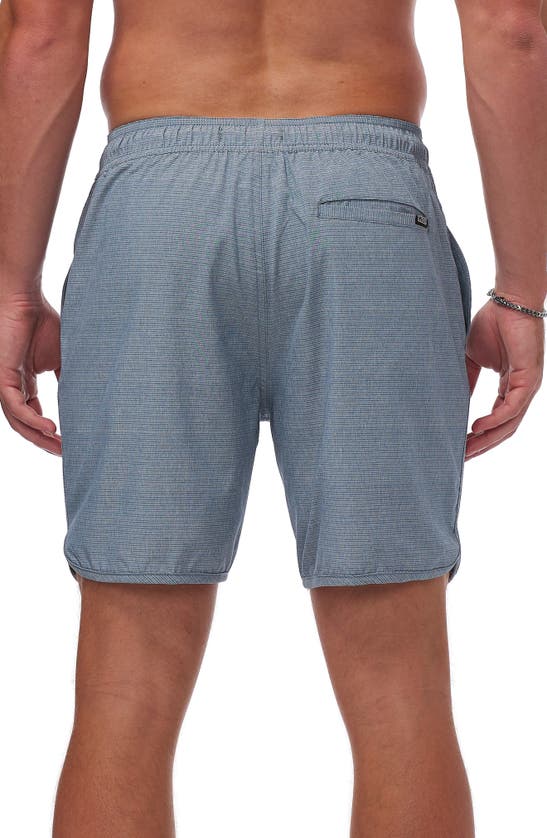 Shop Ezekiel Max Out 18" Drawstring Shorts In Blue Haze