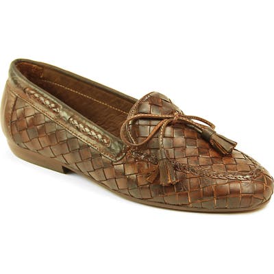 Sesto Meucci Neda Tassel Loafer, Brown