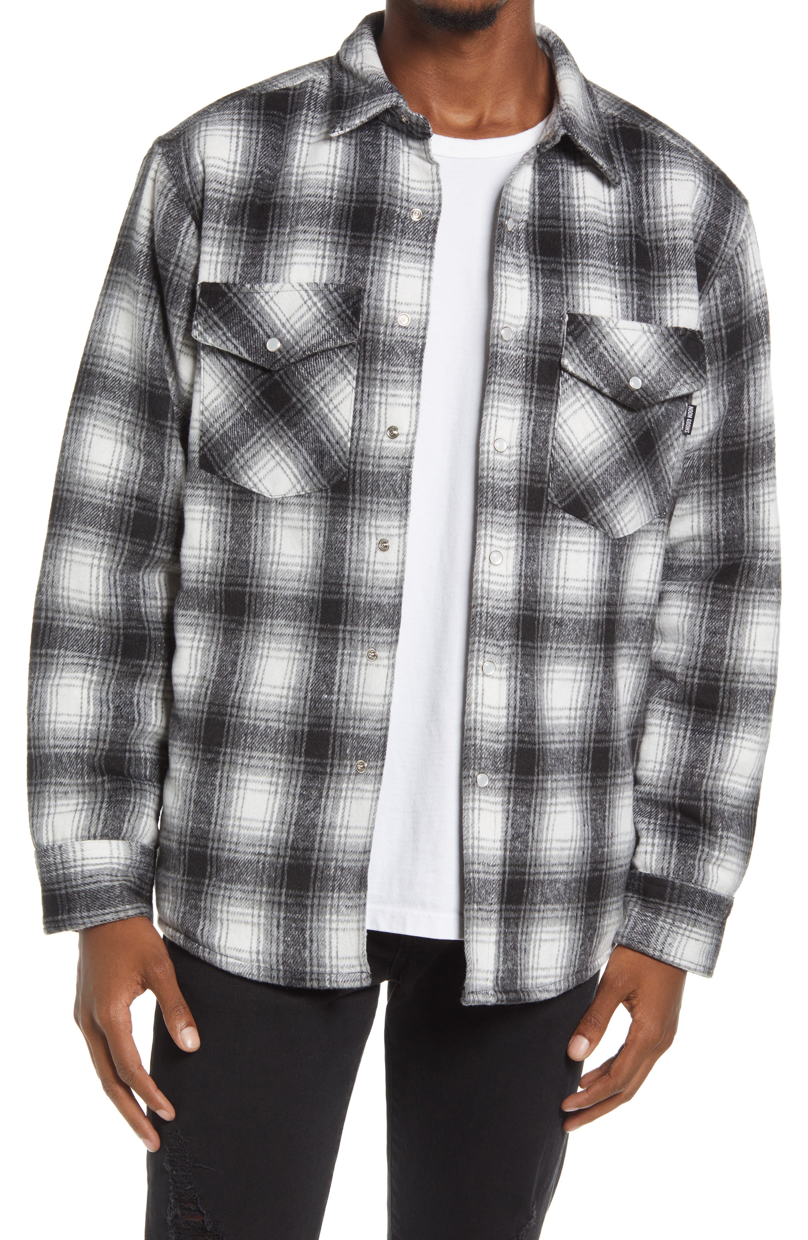 quilted mens flannel