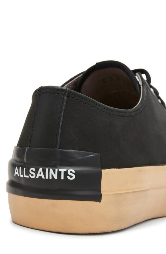 Shop Allsaints Redd Low Top Sneaker In Black