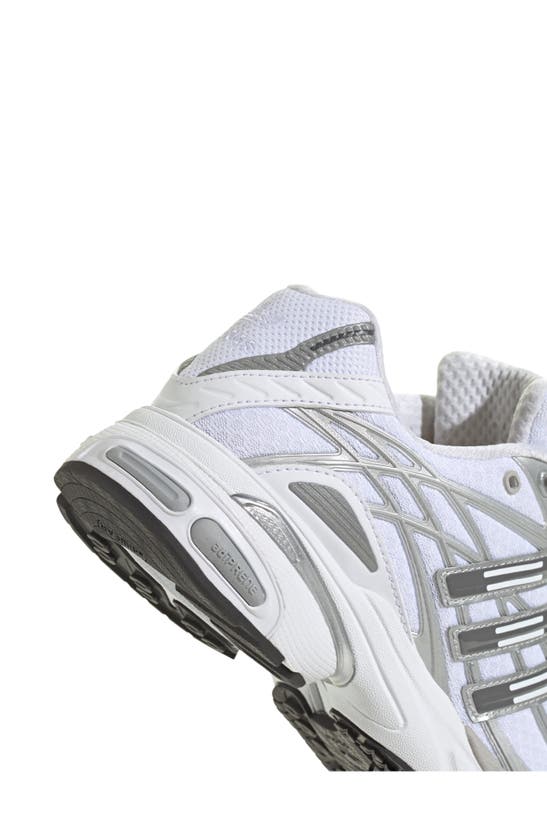 Shop Adidas Originals Adistar Cushion Sneaker In White/ Grey/ Silver