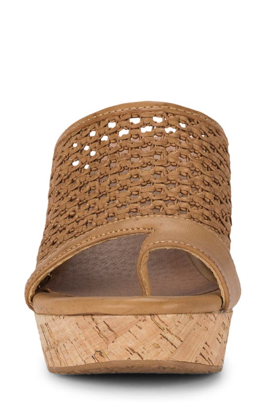 Baretraps Bethie Womens Open Toe Heels Wedge Sandals In Caramel