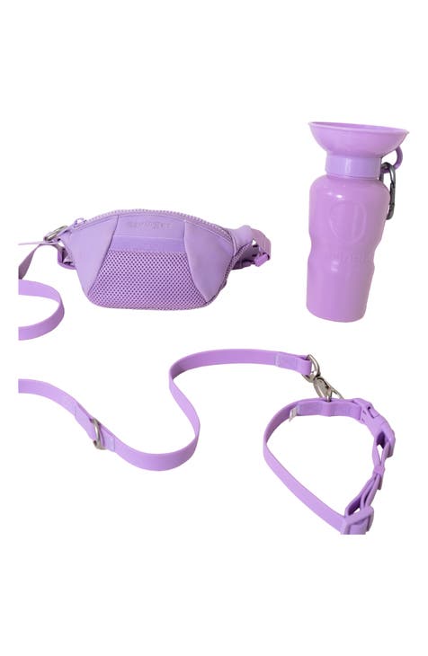 Dog Sling Bag & 22 oz. Water Bottle Set