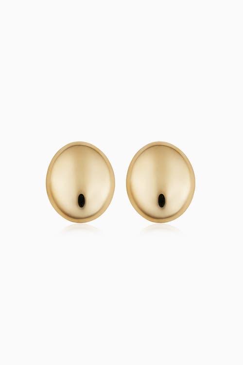 Oradina 10k Yellow Gold High Society Studs In Yellow Gold