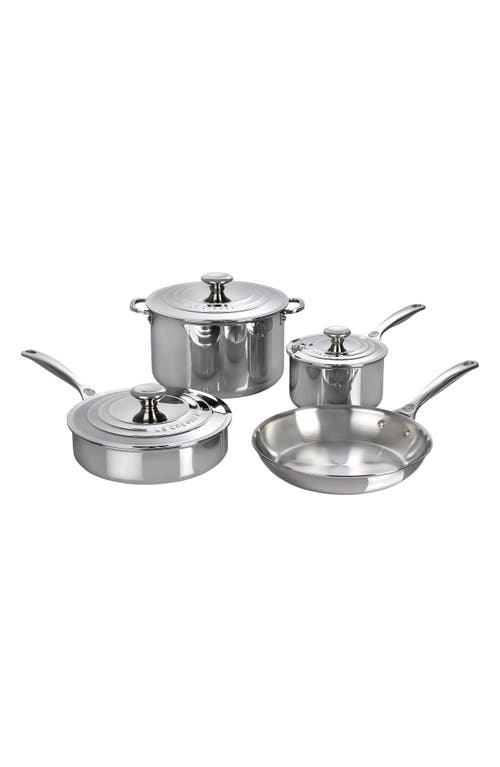 Le Creuset 7-Piece Stainless Steel Cookware Set at Nordstrom