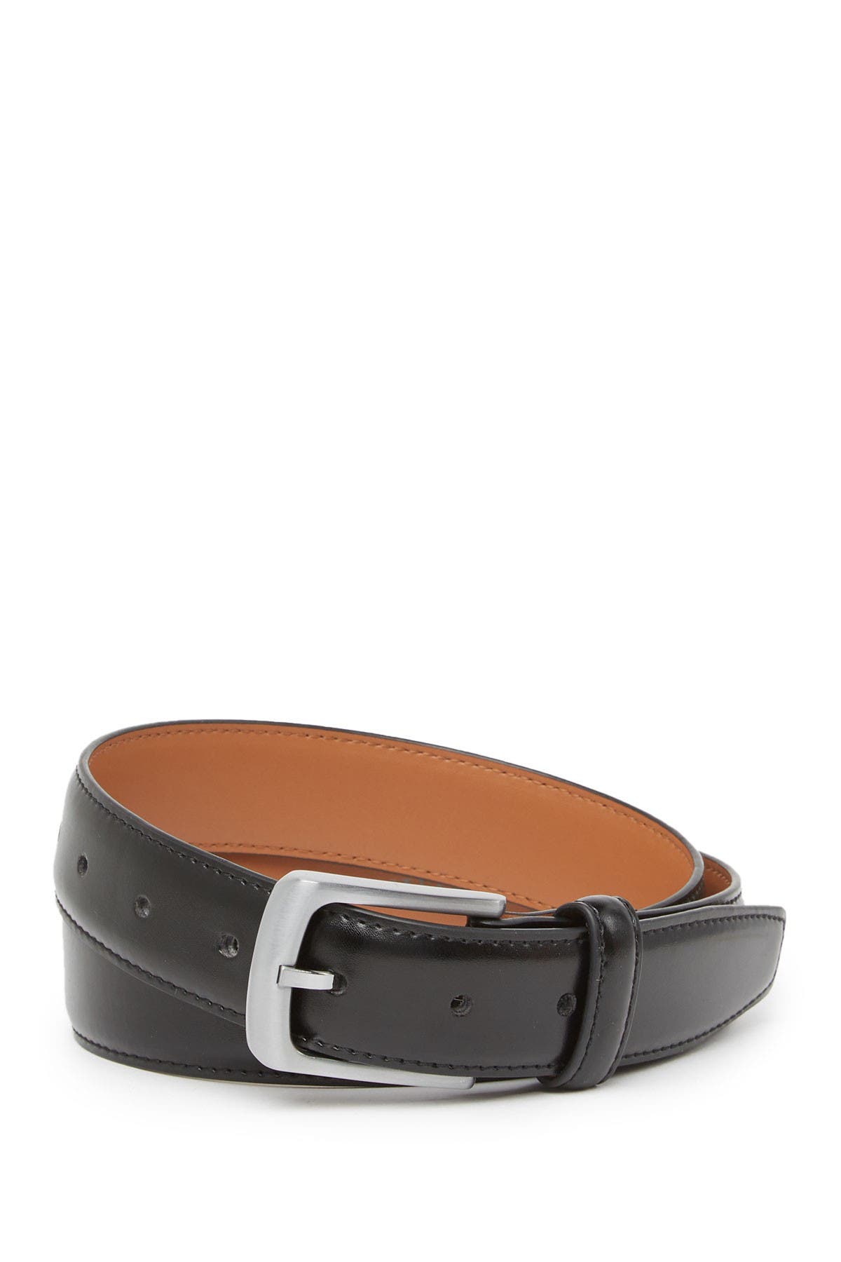 cole haan dark brown belt