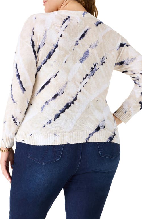 Shop Nic + Zoe Nic+zoe Neutral Moves Supersoft Sweater In Neutral Multi