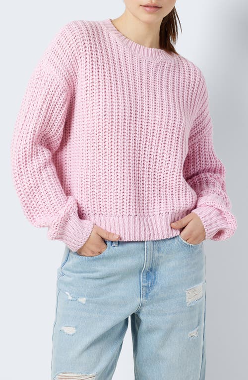 Charlie Chunky Crewneck Sweater in Pirouette