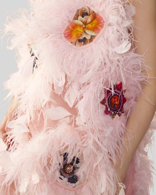 Shop Cynthia Rowley Tickle Your Fancy Dress In Pink