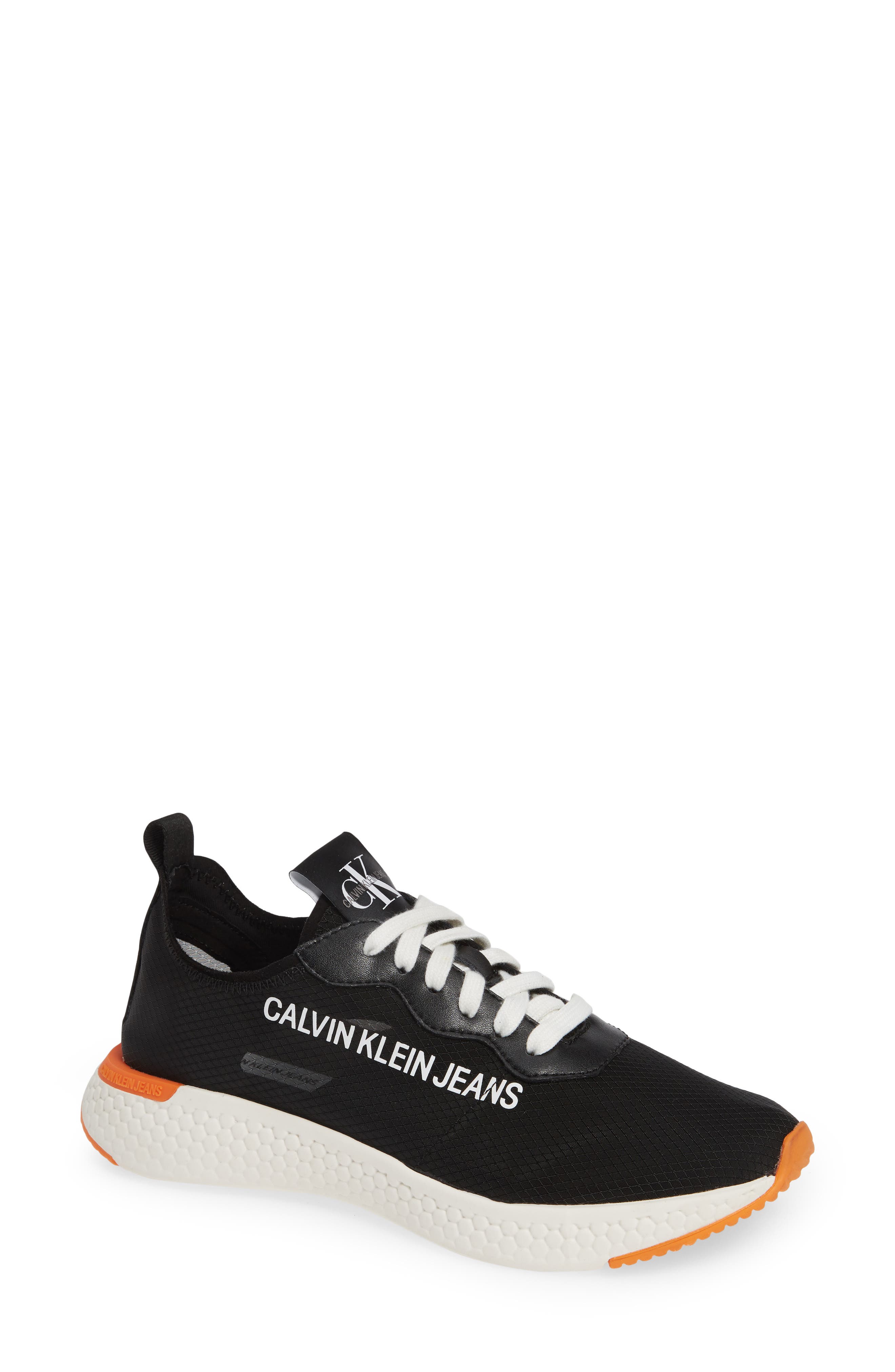 calvin klein logo sneakers
