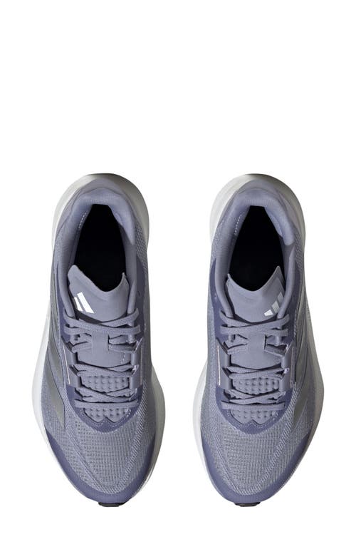 Shop Adidas Originals Adidas Duramo Speed Running Sneaker In Violet/silver/silver