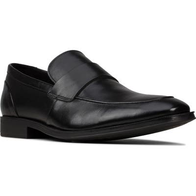 Clarks Gilman Free Venetian Loafer, Black